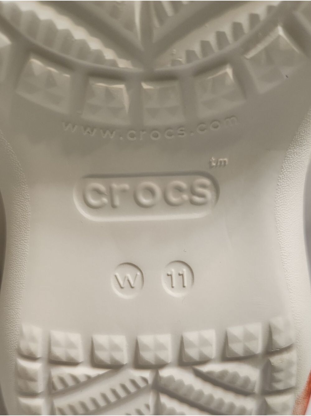 CROCS Bae Fresh Fruit Strawberry White Platform Clogs (W Size 11) - Picture 9 of 9